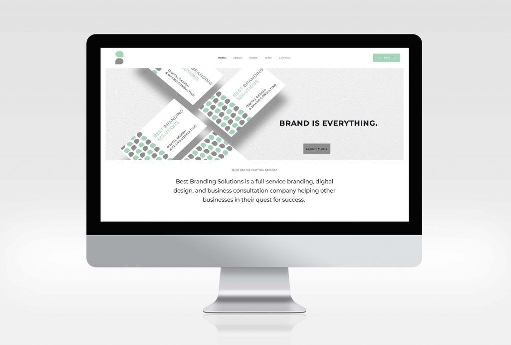 Best Branding Solutions Homepage